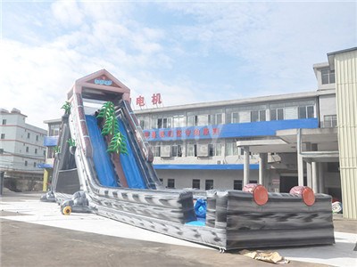 Giant Grey Inflatable Water Slides For Adults For Sale BY-GS-030